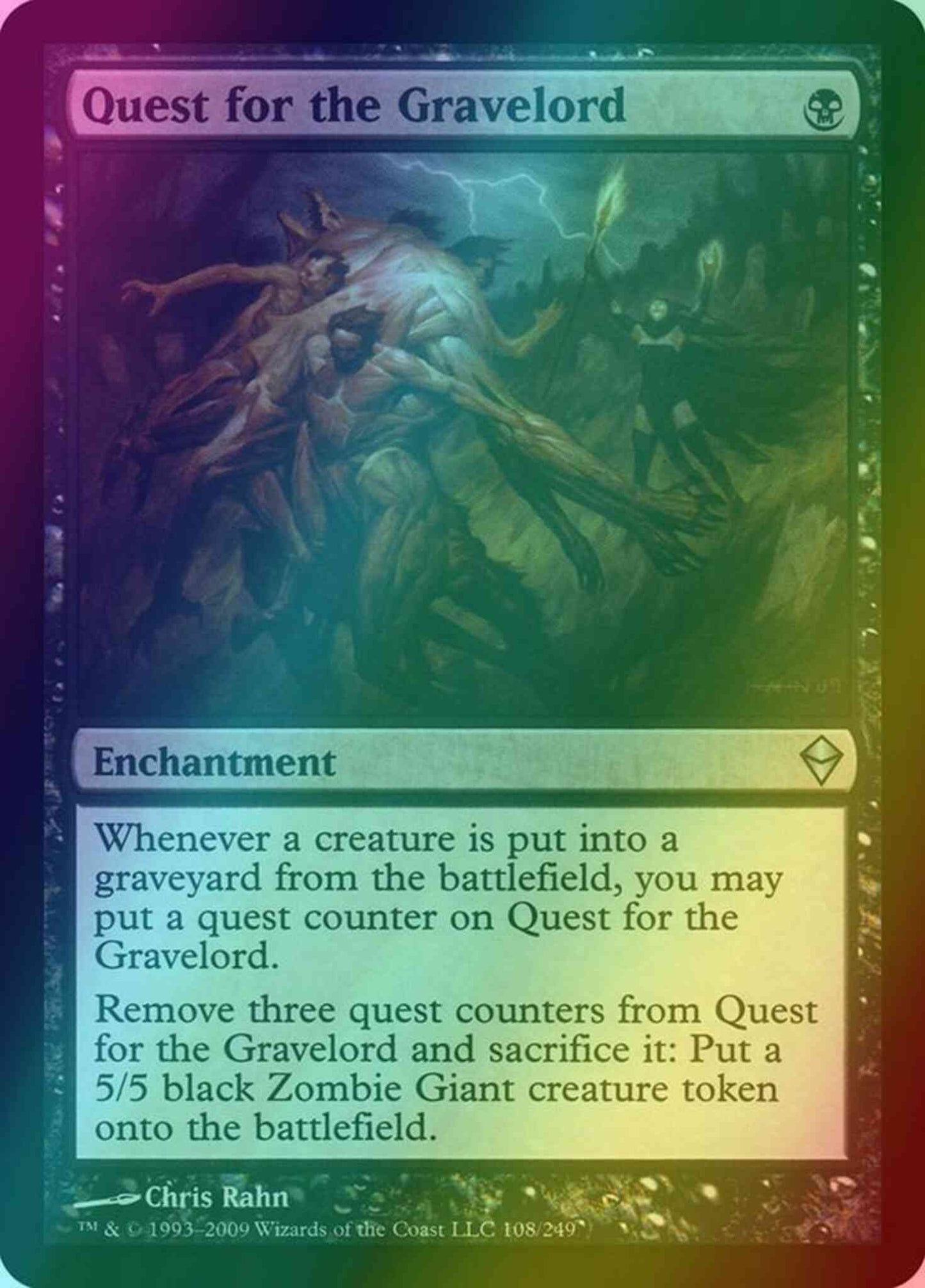 Quest for the Gravelord [108] [Zendikar] [Foil]