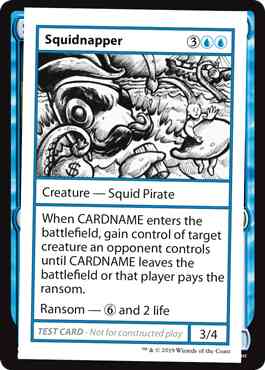 Squidnapper - No Symbol [29] [Mystery Booster Playtest Cards 2021] [Non-Foil]