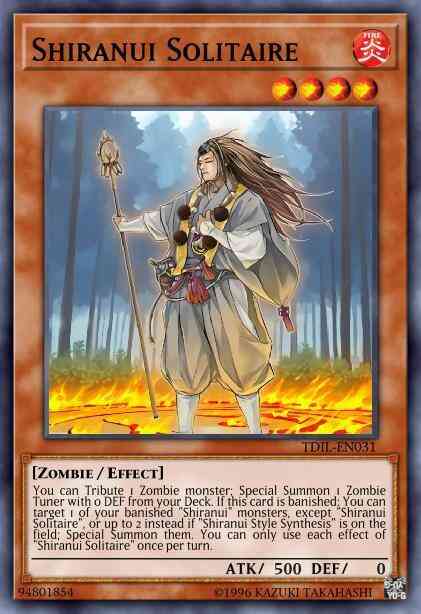 Shiranui Solitaire - TDIL-EN031 - Ultra Rare - Unlimited