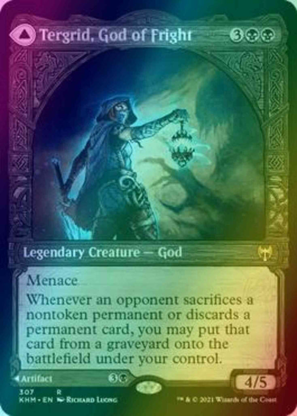 Tergrid, God of Fright // Tergrid's Lantern [307] [Showcase] [Kaldheim] [Foil]