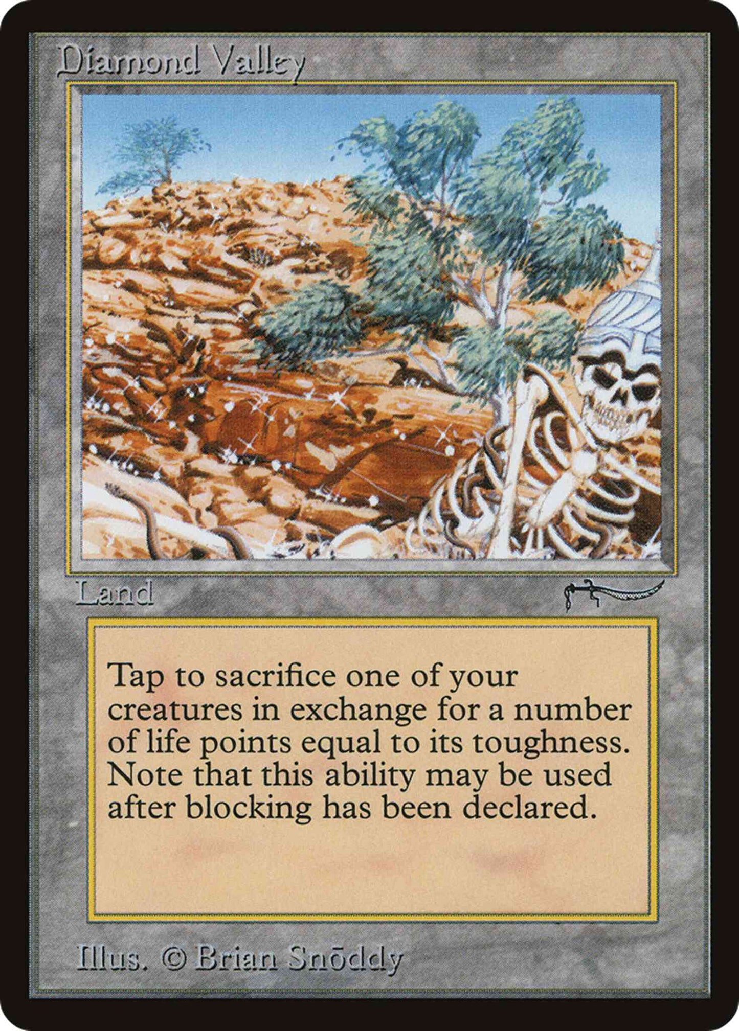 Diamond Valley [73] [Arabian Nights] [Non-Foil]