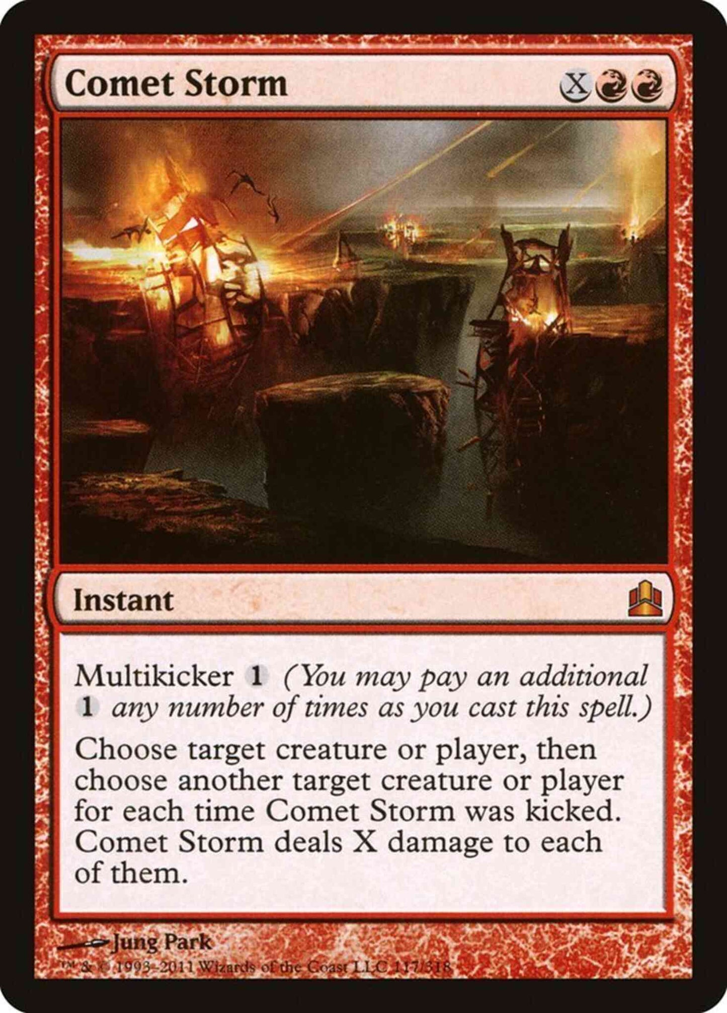 Comet Storm [117] [Commander 2011] [Non-Foil]