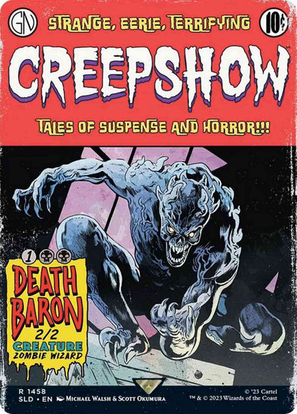 Death Baron // Death Baron [1458] [Borderless] [Creepshow] [Secret Lair Drop] [Non-Foil]