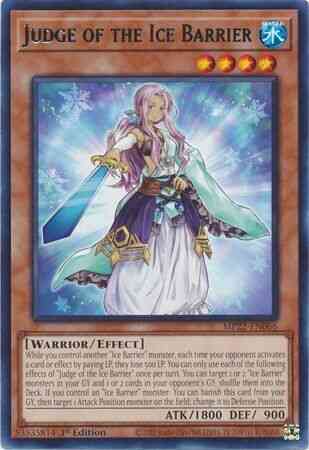 Judge of the Ice Barrier - MP22-EN066 - Rare - 1st Edition