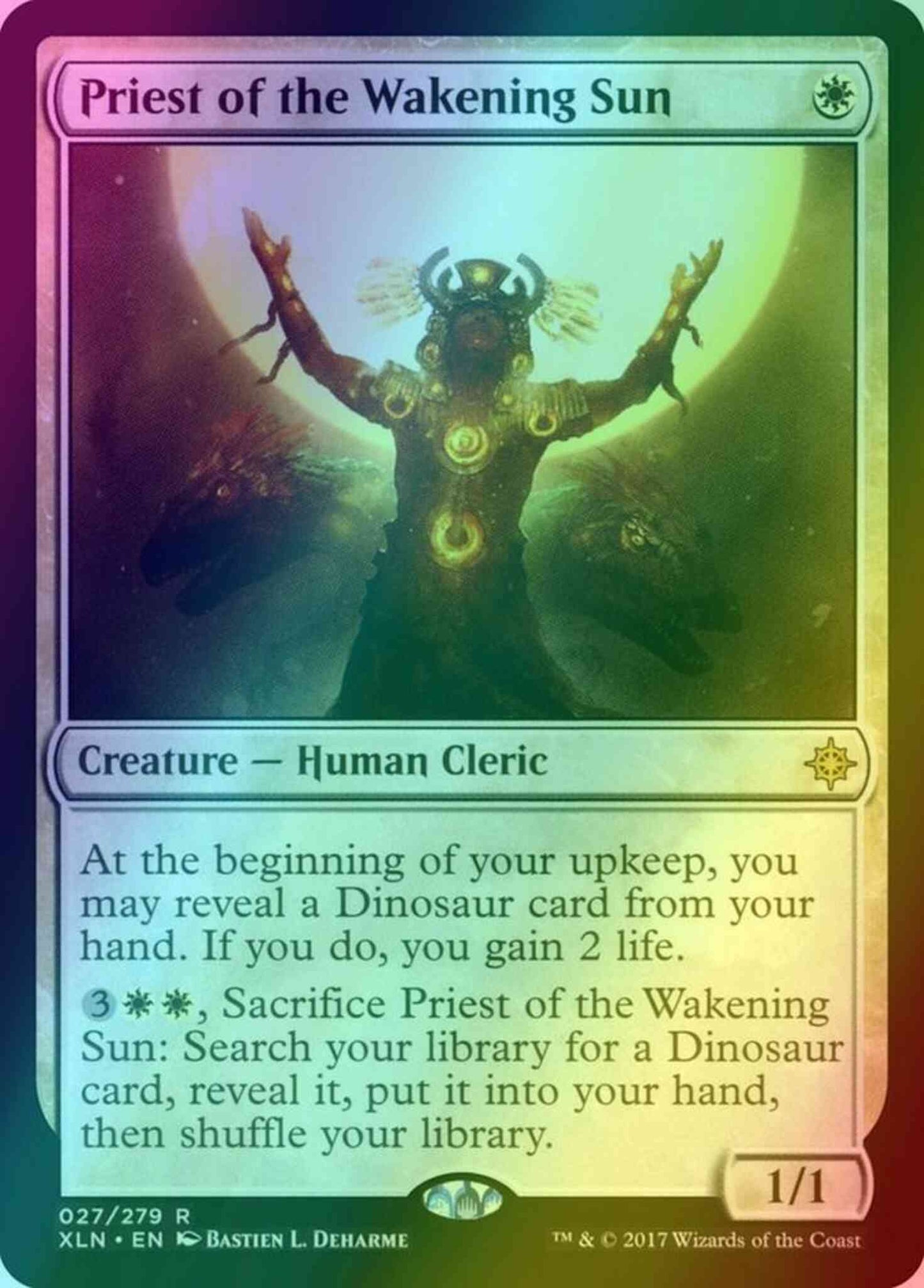 Priest of the Wakening Sun [27] [Ixalan] [Foil]