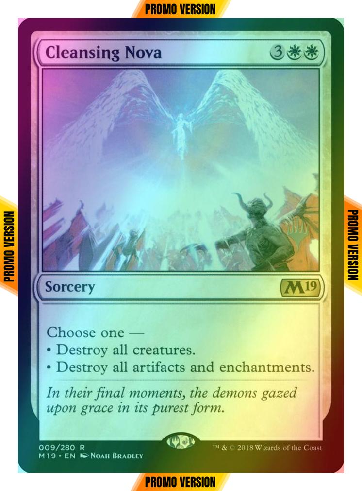 Cleansing Nova [9p] [Promo Pack] [Core Set 2019 Promos] [Foil]