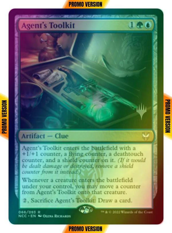 Agent's Toolkit [Promo Pack] [66p] [Streets of New Capenna: Commander: Promos] [Foil]