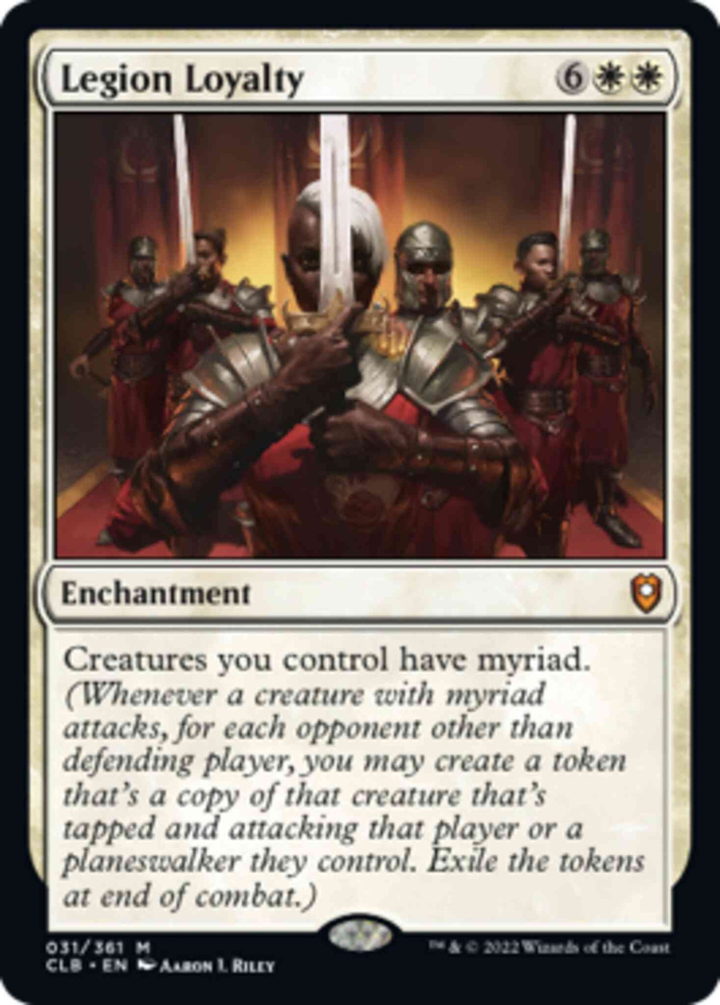 Legion Loyalty [31] [Commander Legends: Battle for Baldur's Gate] [Non-Foil]