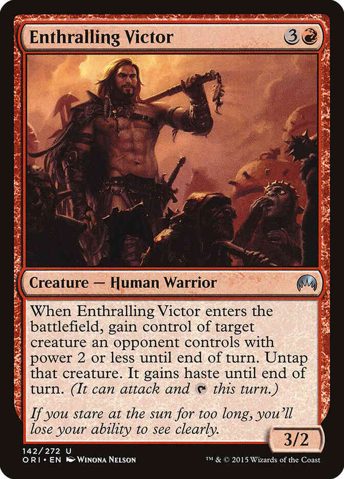 Enthralling Victor [142] [Magic Origins] [Non-Foil]