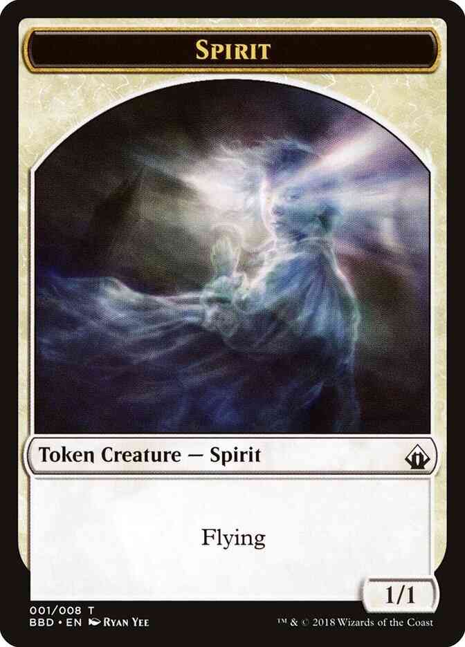 Spirit Token [01] [Battlebond Tokens] [Non-Foil]