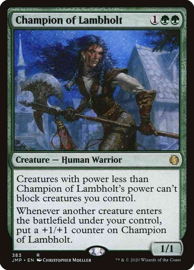 Champion of Lambholt [383] [Jumpstart] [Non-Foil]