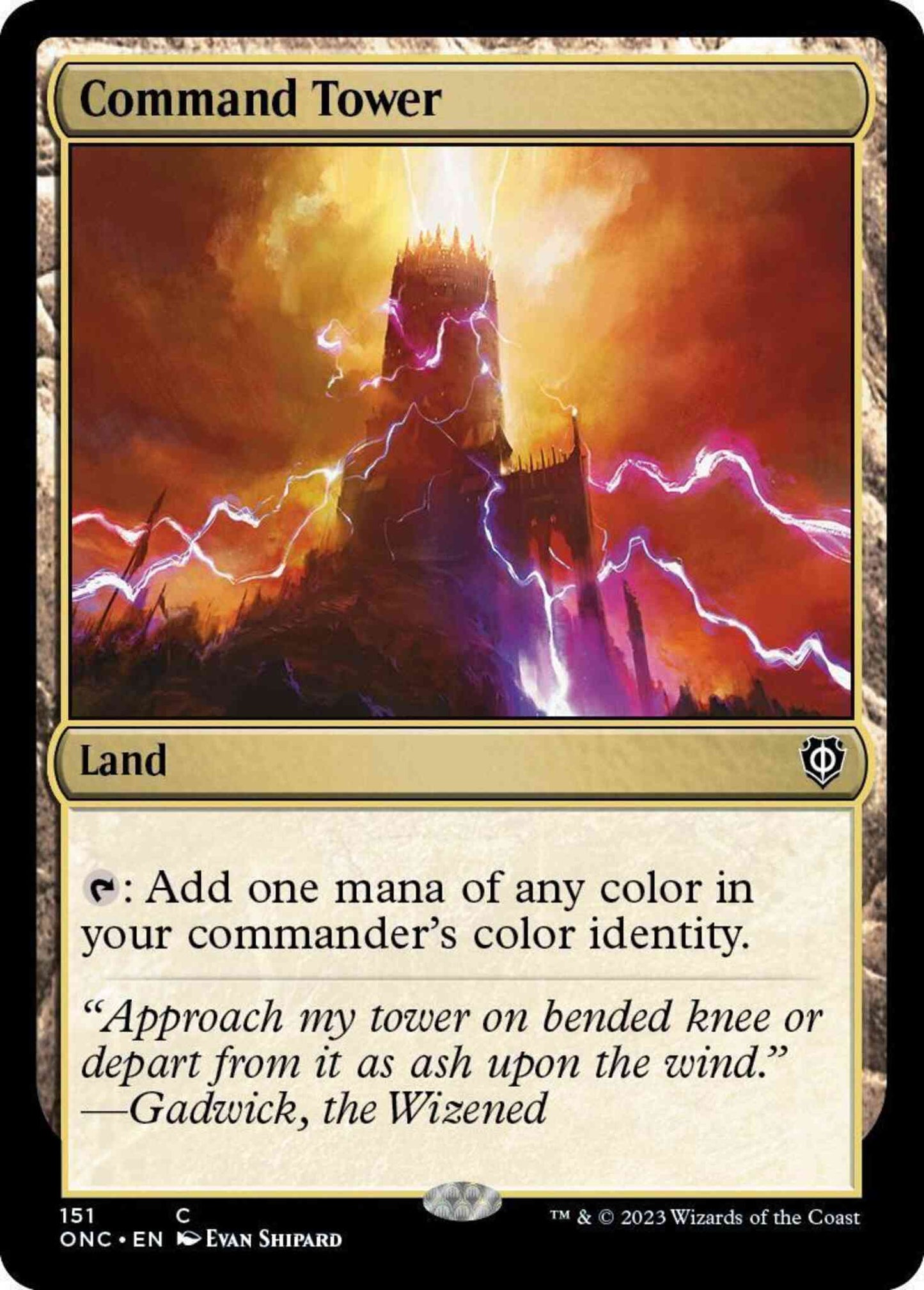 Command Tower [151] [Phyrexia: All Will Be One: Commander] [Non-Foil]