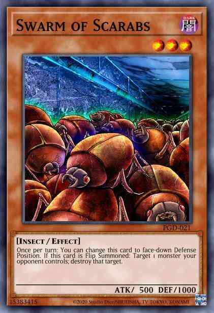 Swarm of Scarabs - PGD-021 - Common - 1st Edition