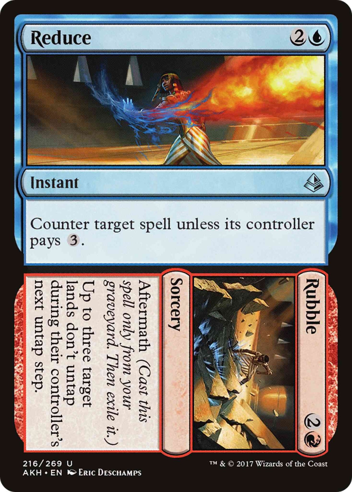 Reduce // Rubble [216] [Amonkhet] [Non-Foil]