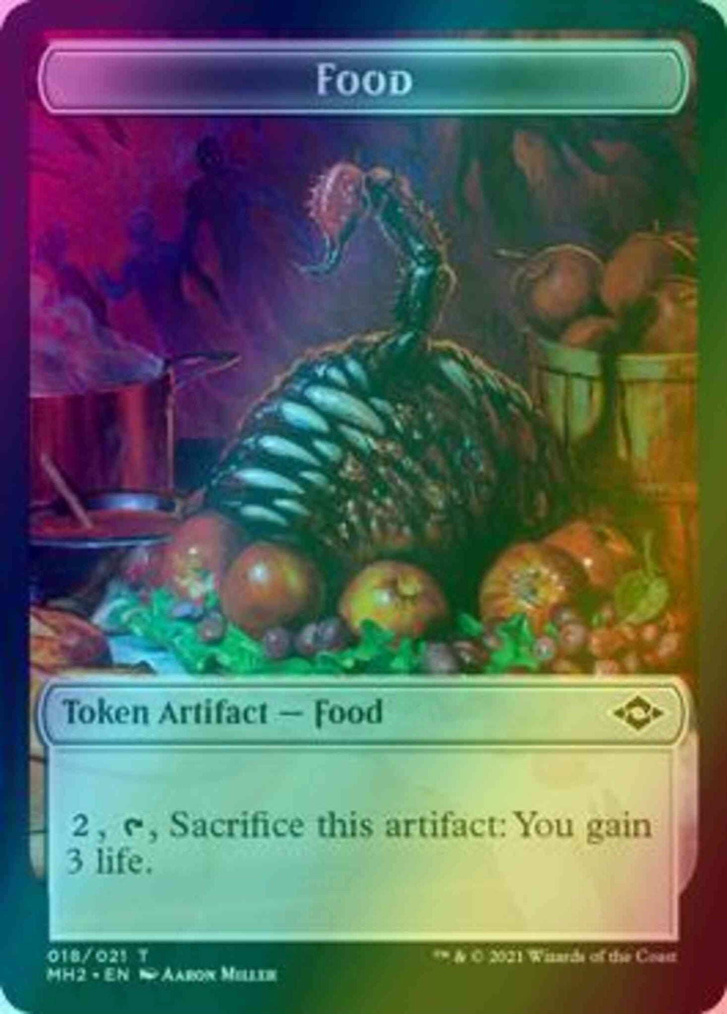 Food Token (18) // Goblin Token (08) [Modern Horizons 2 Tokens] [Foil]