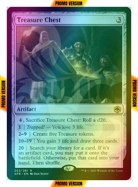 Treasure Chest [252x] [Ampersand] [Adventures in the Forgotten Realms Promos] [Foil]