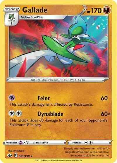 Gallade - 081/198 - Rare [swsh6-081] [Reverse Holo]