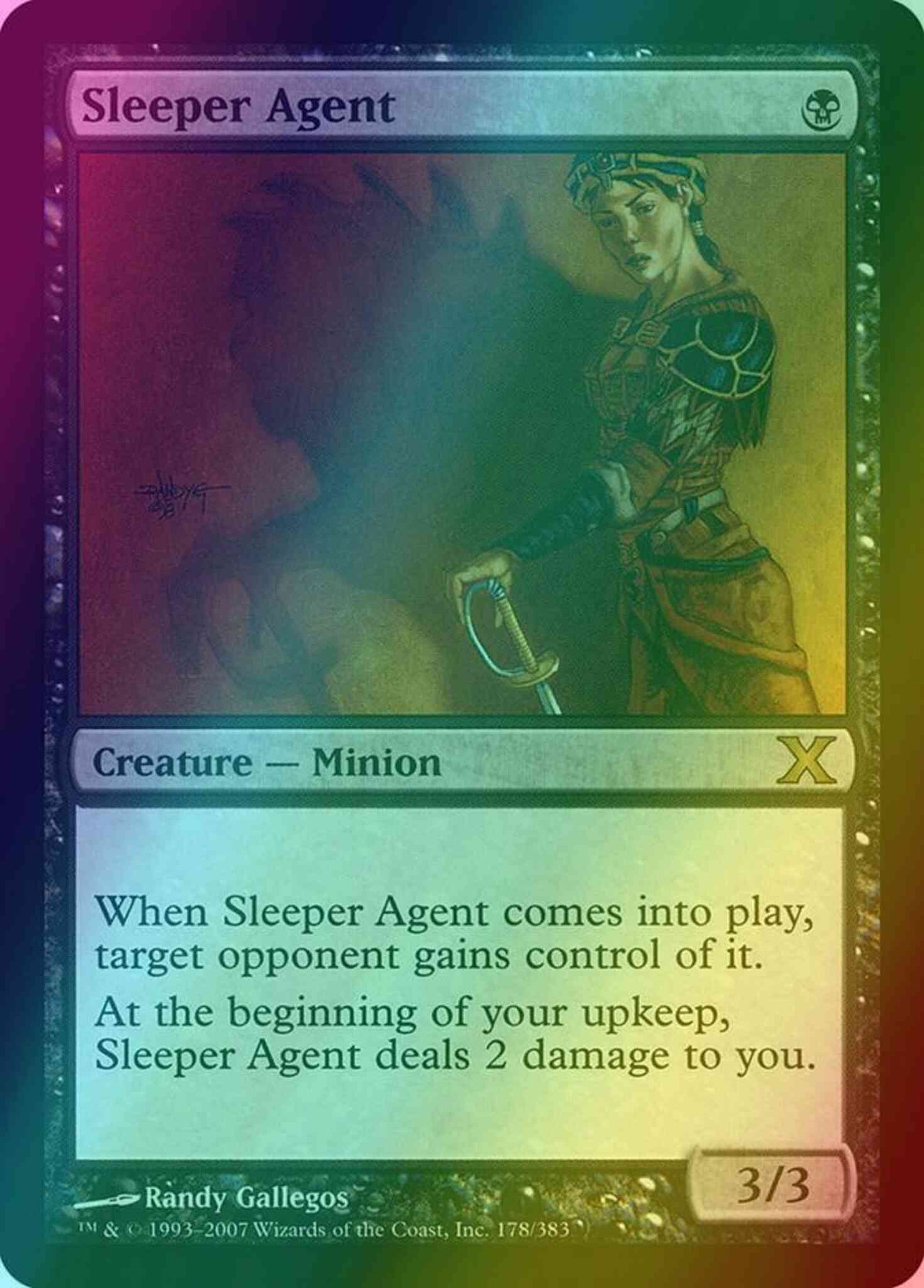 Sleeper Agent [178] [Tenth Edition] [Foil]