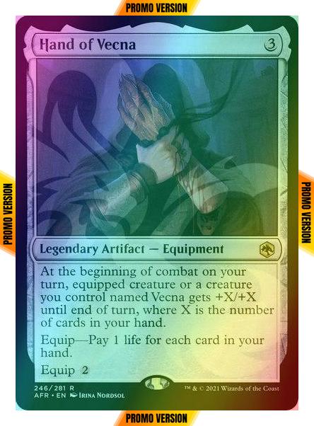 Hand of Vecna [246x] [Ampersand] [Adventures in the Forgotten Realms Promos] [Foil]