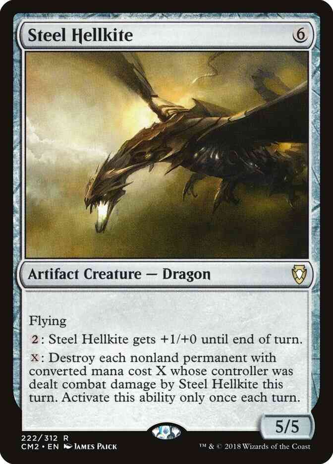 Steel Hellkite [222] [Commander Anthology Volume II] [Non-Foil]