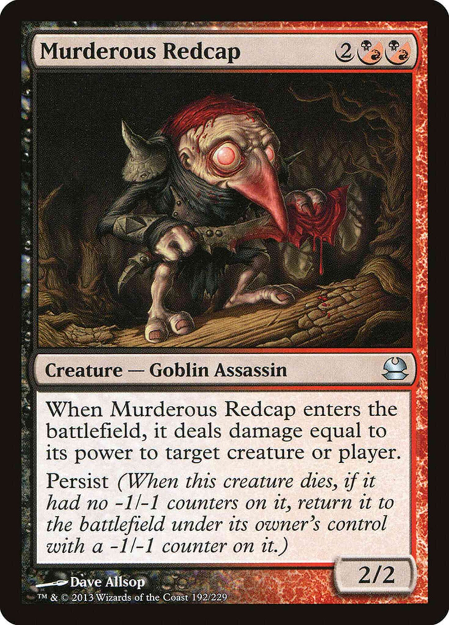 Murderous Redcap [192] [Modern Masters] [Non-Foil]