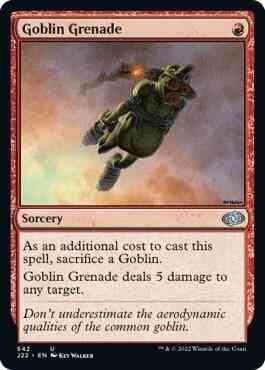 Goblin Grenade [542] [Jumpstart 2022] [Non-Foil]