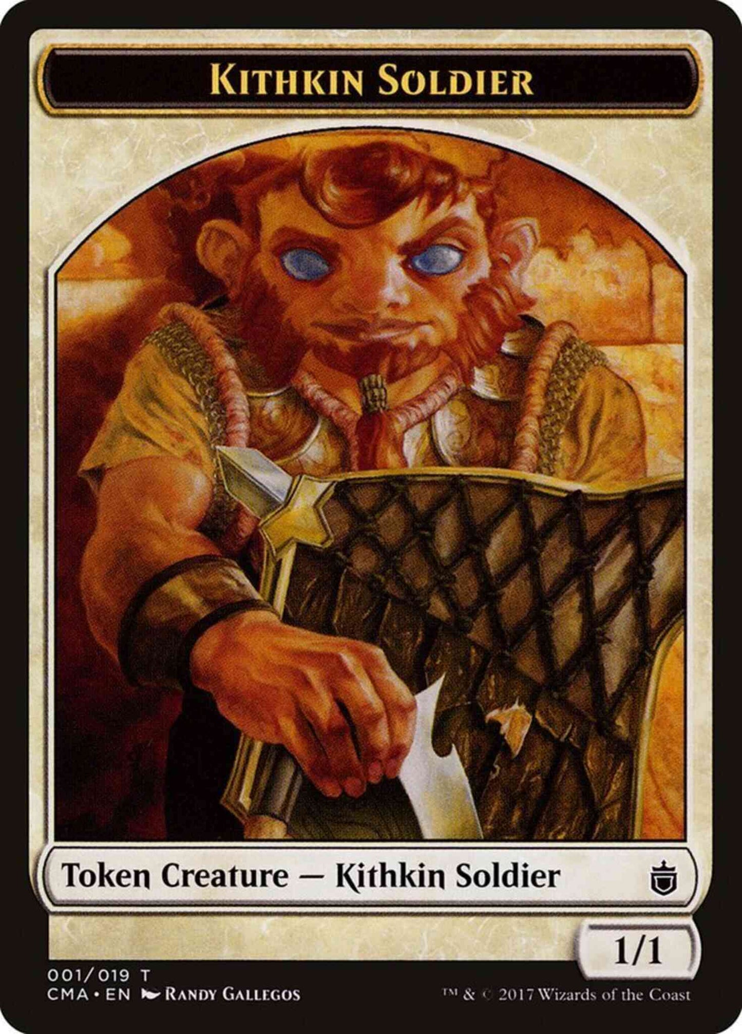 Kithkin Soldier Token [01] [Commander Anthology Tokens] [Non-Foil]