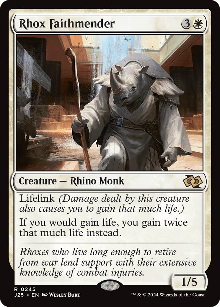 Rhox Faithmender [245] [Foundations: Jumpstart] [Non-Foil]