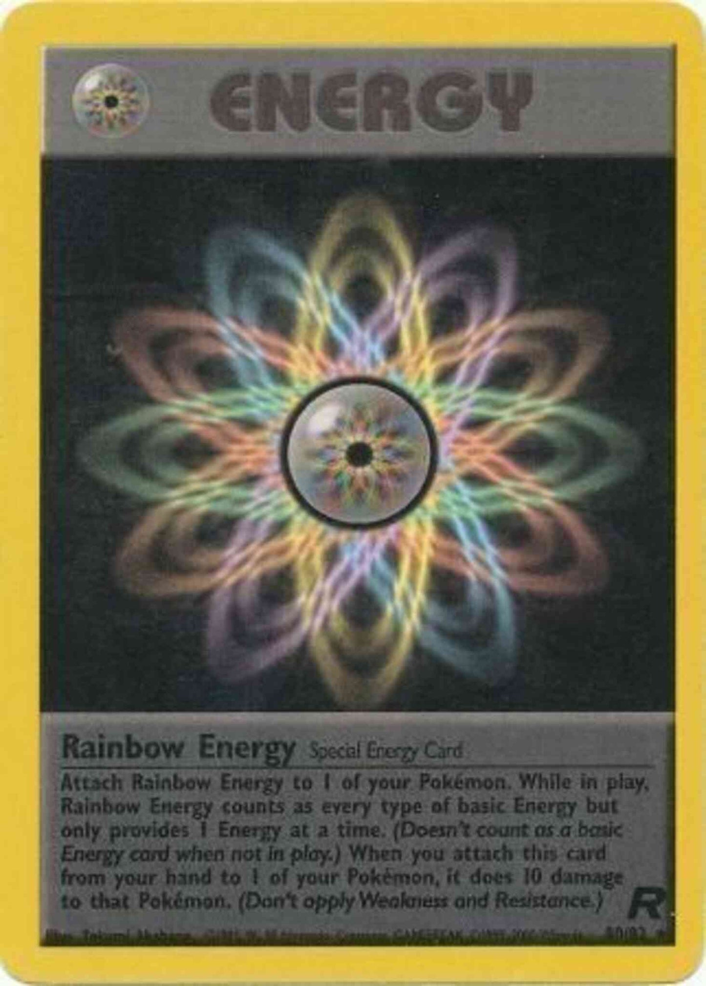 Rainbow Energy - 80/82 - Rare - Unlimited [base5U-80] [Non-Holo]