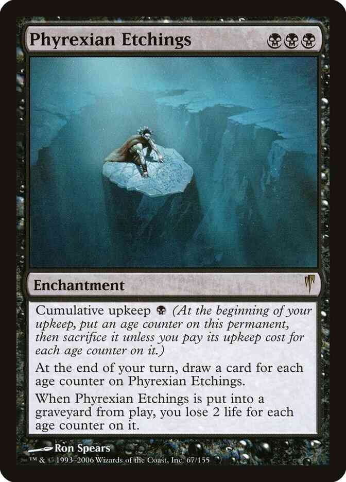 Phyrexian Etchings [67] [Coldsnap] [Non-Foil]