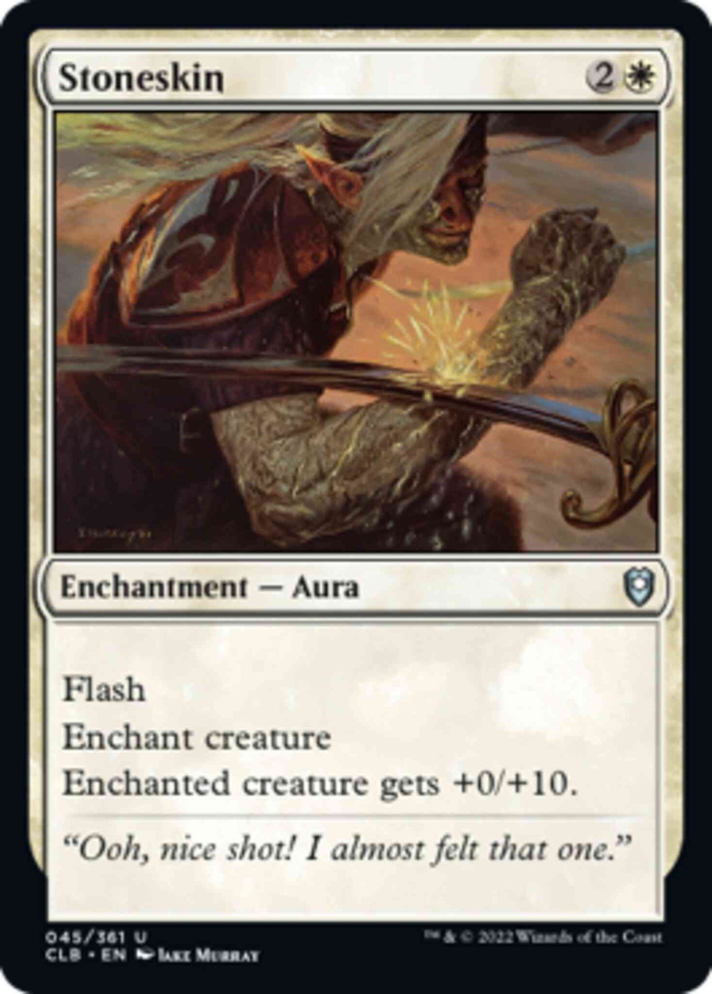 Stoneskin [45] [Commander Legends: Battle for Baldur's Gate] [Non-Foil]