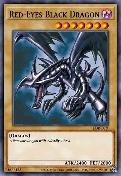 Red-Eyes B. Dragon - PCJ-EN001 - Prismatic Secret Rare - Limited