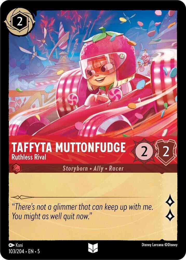 Taffyta Muttonfudge - Ruthless Rival - 103/204 [Shimmering Skies] [Non-Foil]