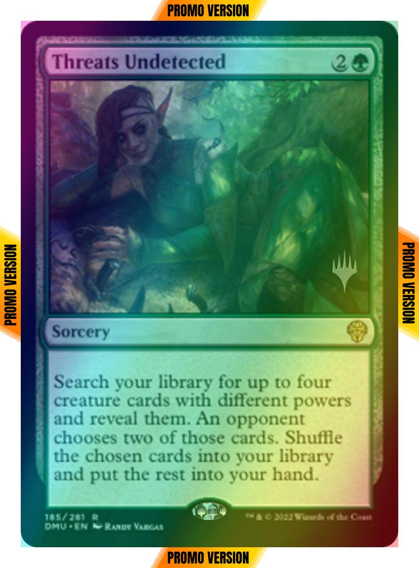 Threats Undetected [185p] [Promo Pack] [Dominaria United: Promos] [Foil]