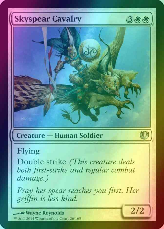 Skyspear Cavalry [26] [Journey into Nyx] [Foil]