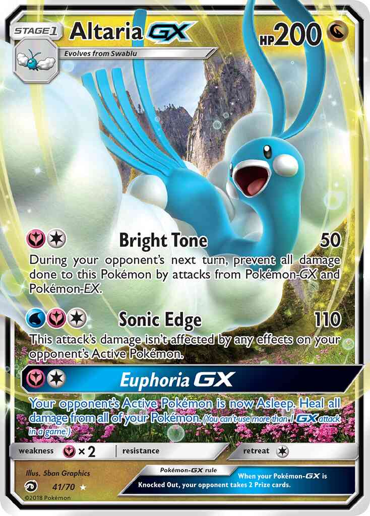Altaria-GX - 41/70 - Rare Holo GX [sm75-41] [Ultra]