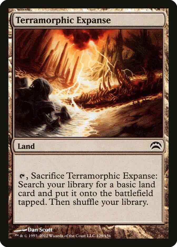Terramorphic Expanse [129] [Planechase 2012] [Non-Foil]
