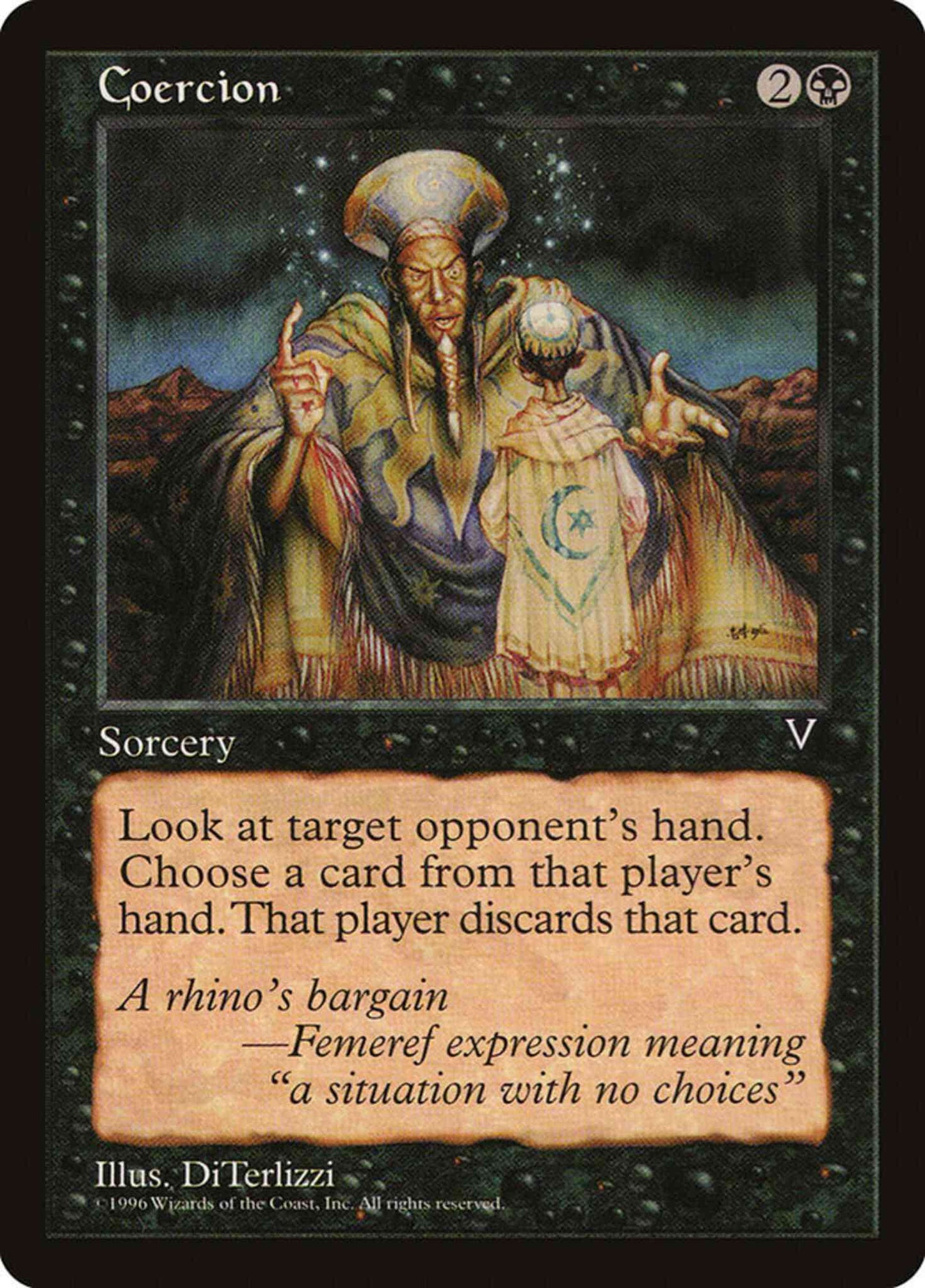 Coercion [54] [Visions] [Non-Foil]