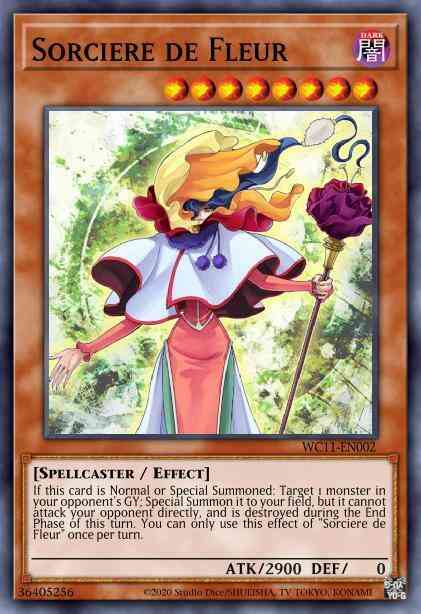 Sorciere de Fleur - WC11-EN002 - Ultra Rare - Limited
