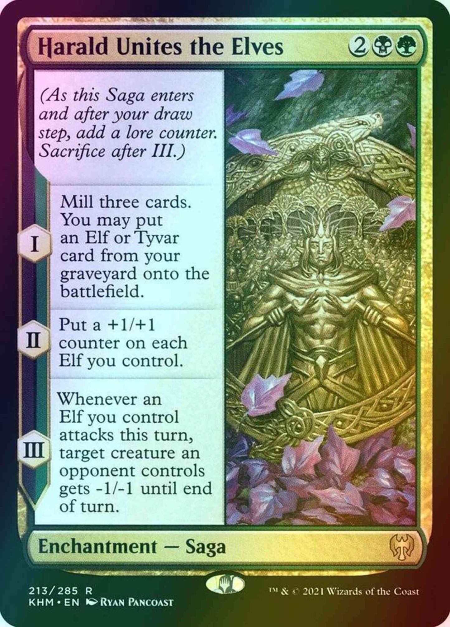 Harald Unites the Elves [213] [Kaldheim] [Foil]