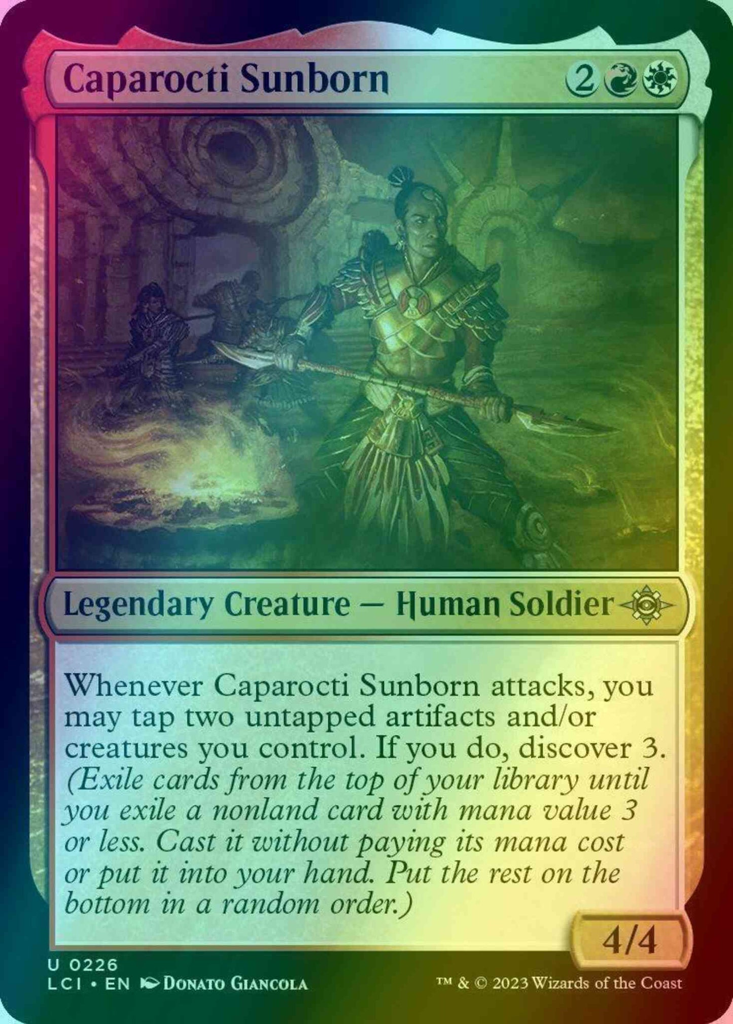 Caparocti Sunborn [226] [The Lost Caverns of Ixalan] [Foil]