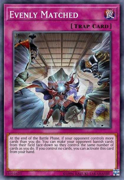 Evenly Matched - DUPO-EN099 - Ultra Rare - 1st Edition