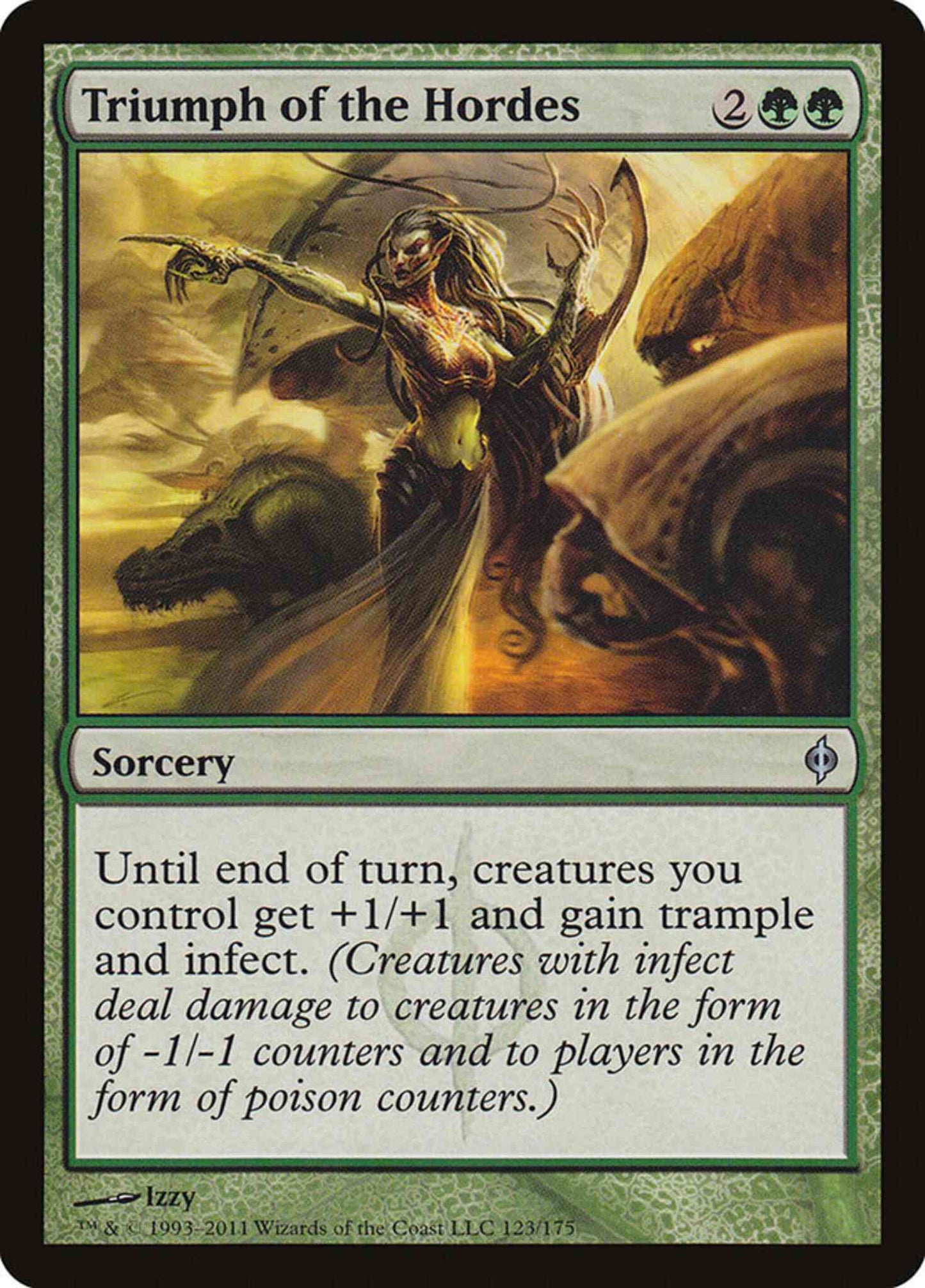 Triumph of the Hordes [123] [New Phyrexia] [Non-Foil]