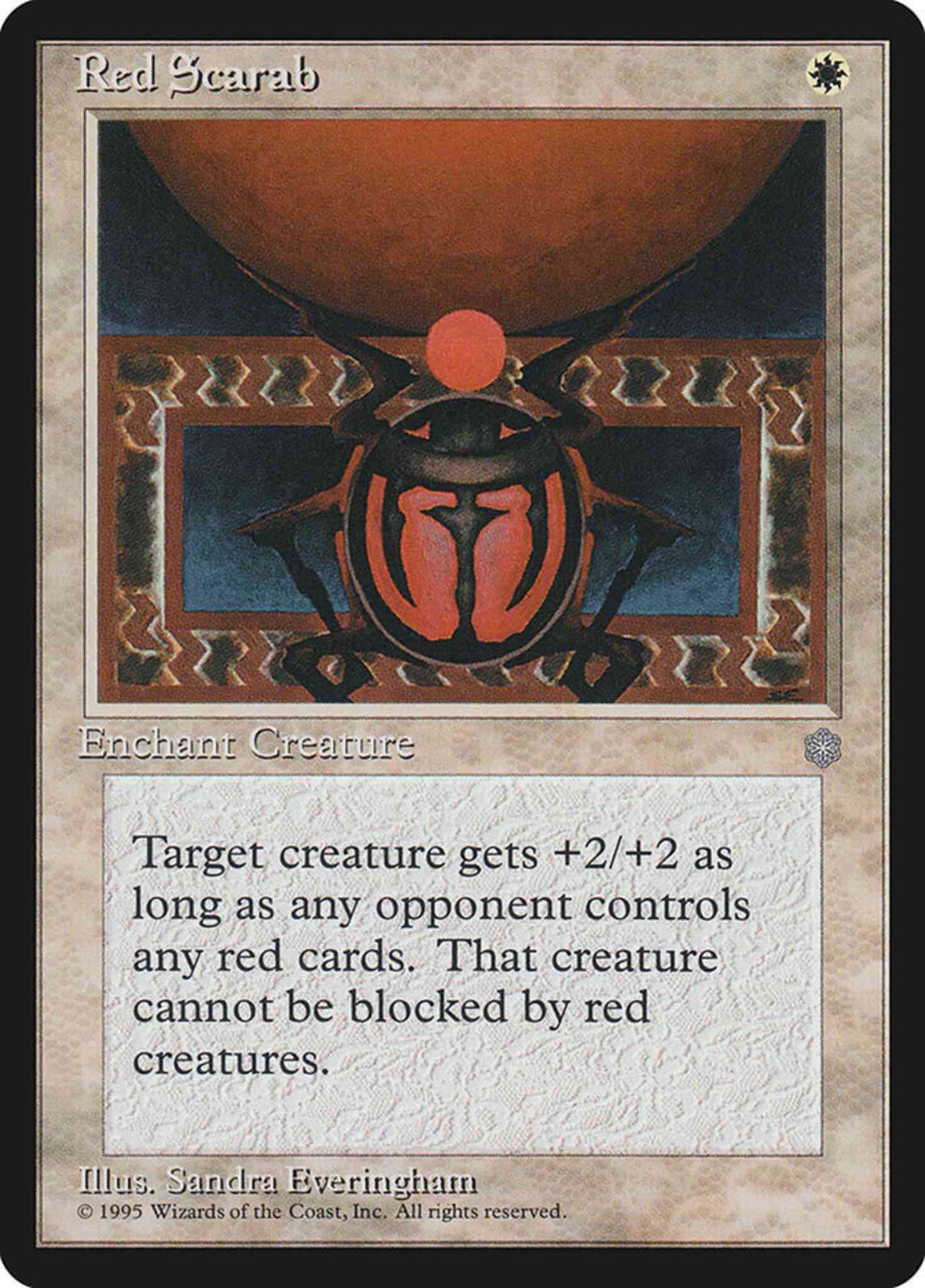 Red Scarab [49] [Ice Age] [Non-Foil]