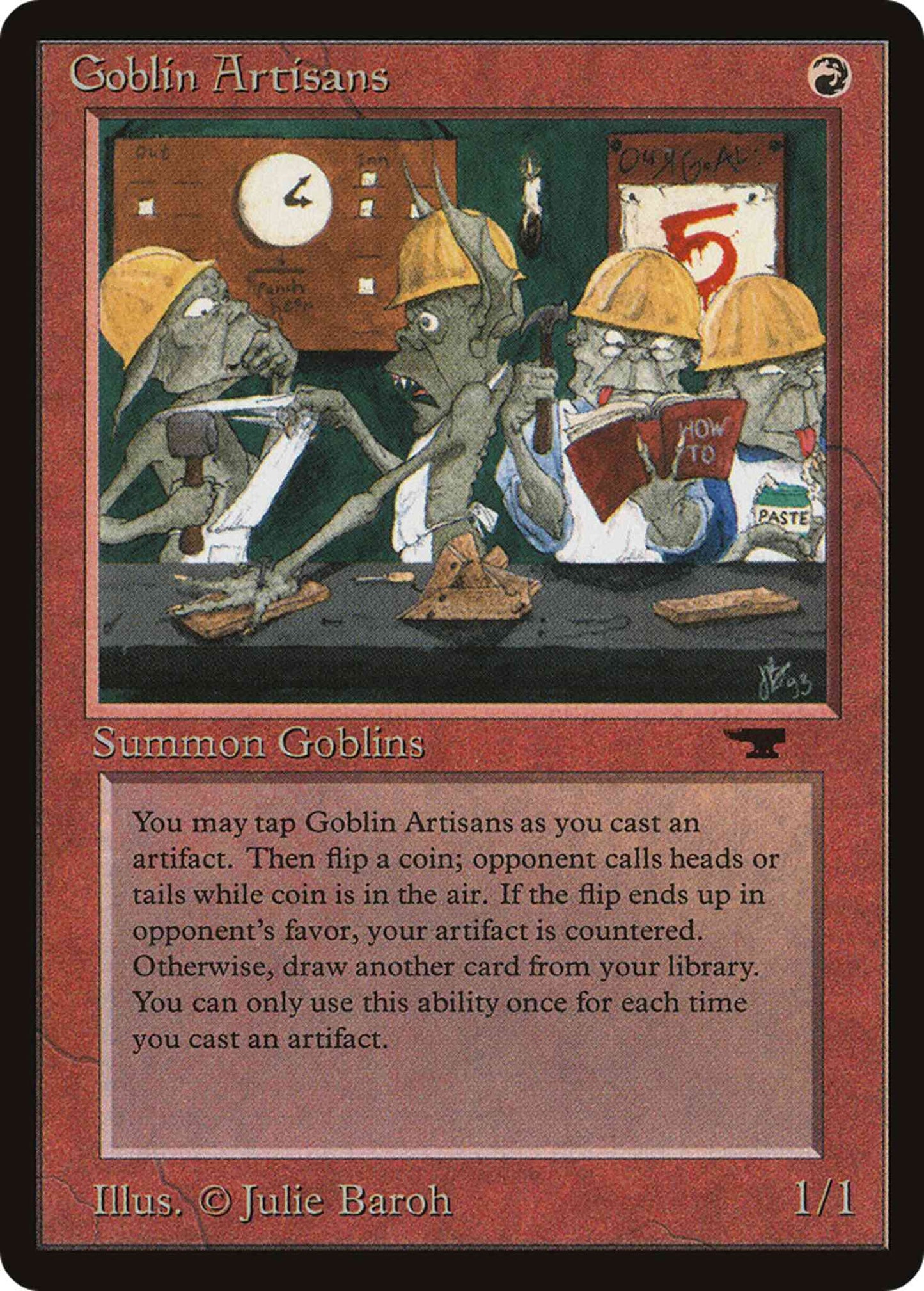 Goblin Artisans [26] [Antiquities] [Non-Foil]