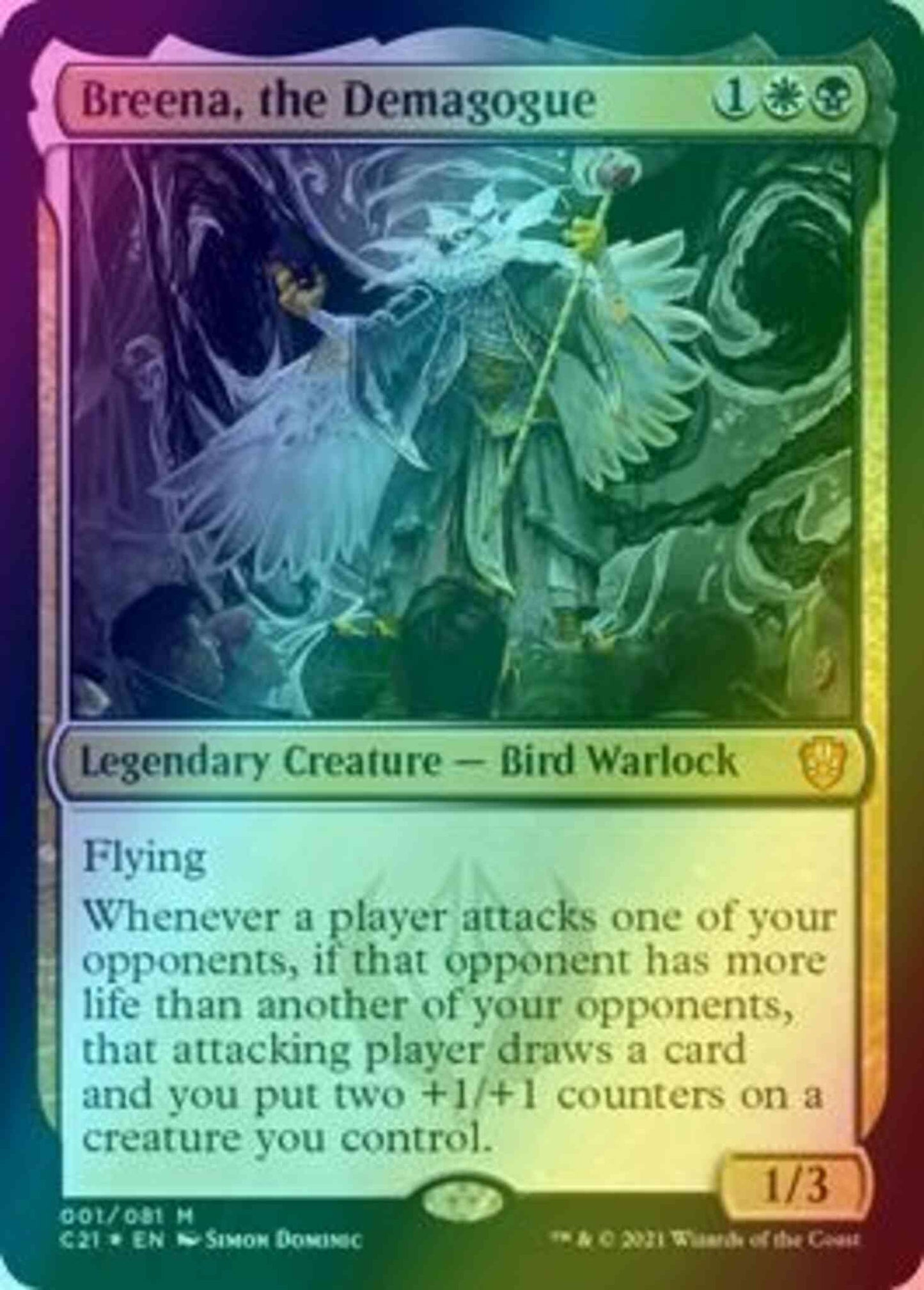 Breena, the Demagogue [1] [Commander 2021] [Foil]