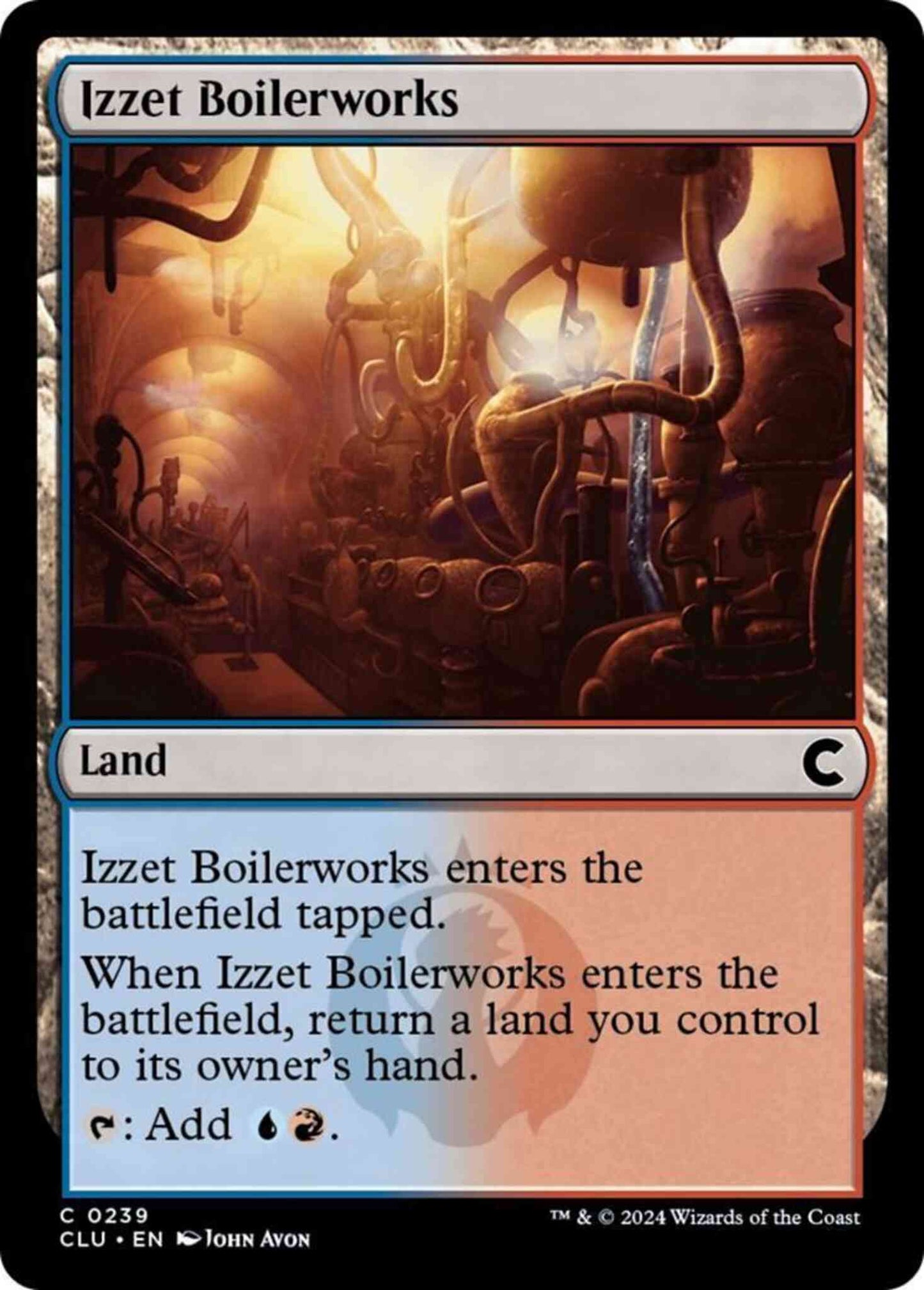 Izzet Boilerworks [239] [Ravnica: Clue Edition] [Non-Foil]