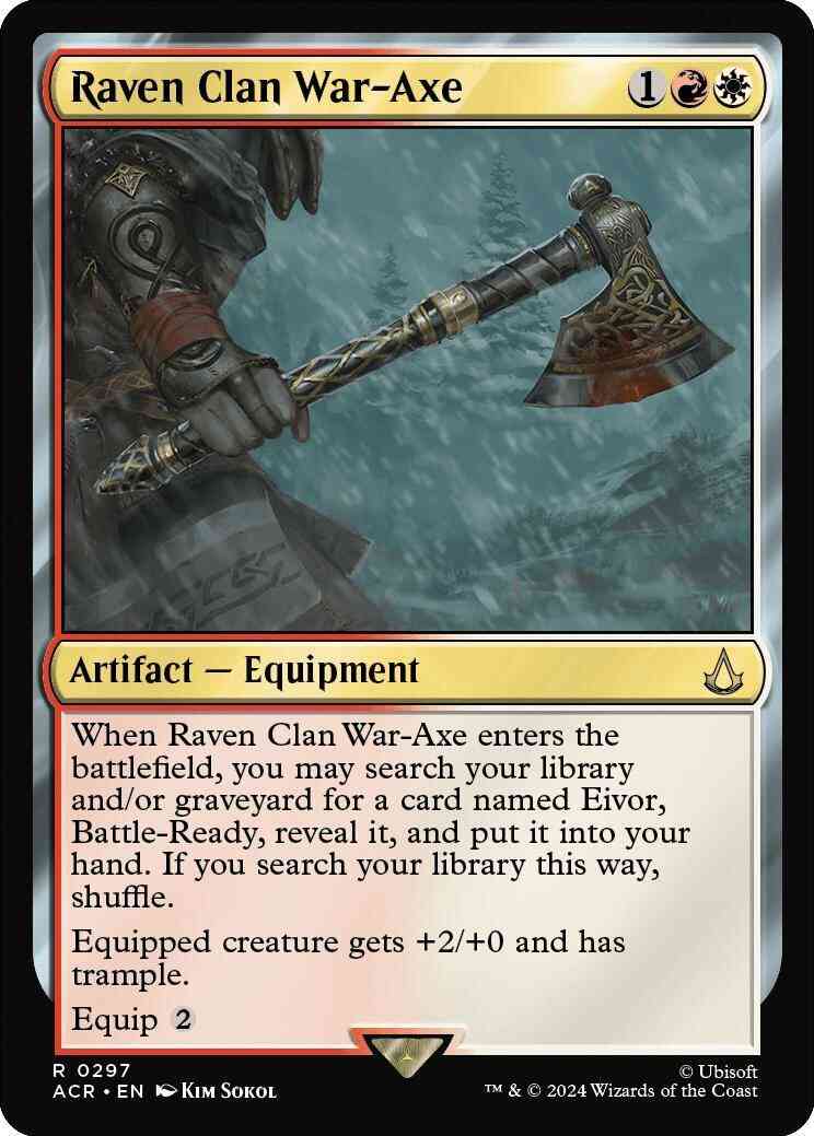 Raven Clan War-Axe [297] [Starter Kit Exclusive] [Assassin's Creed] [Non-Foil]