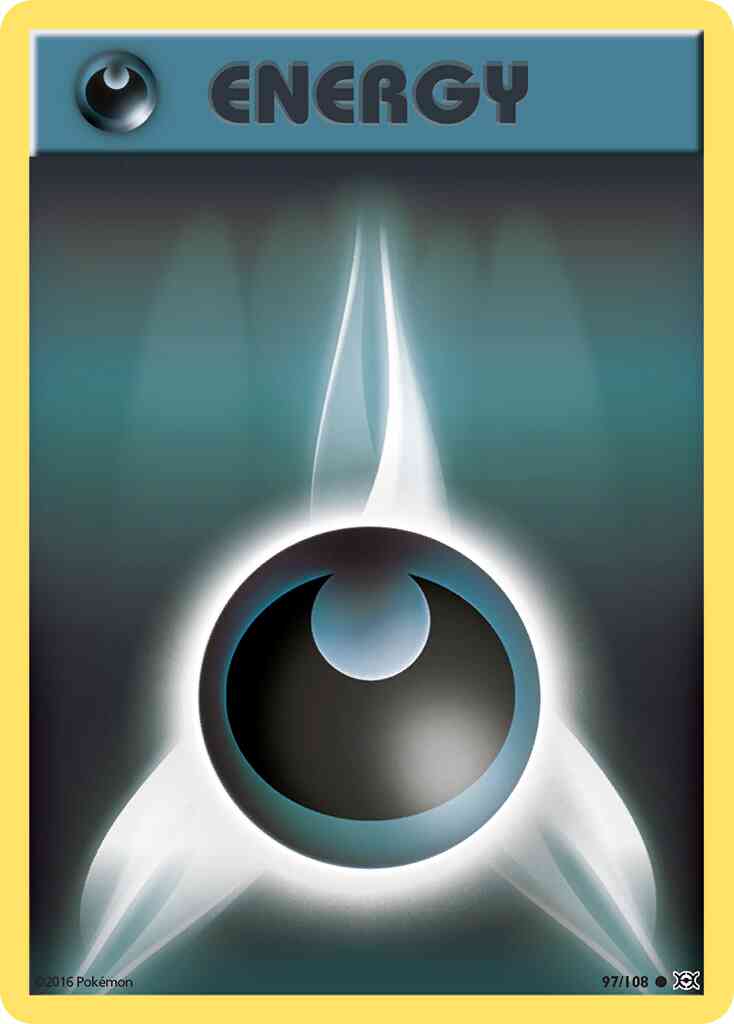 Basic Darkness Energy - 97/108 - Common [xy12-97] [Non-Holo]