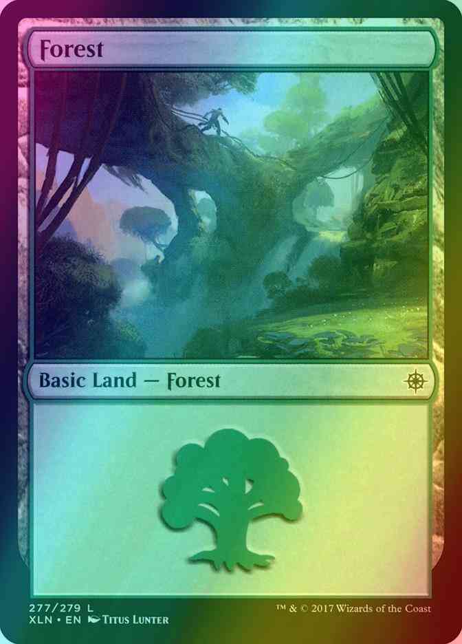 Forest [277] [Ixalan] [Foil]